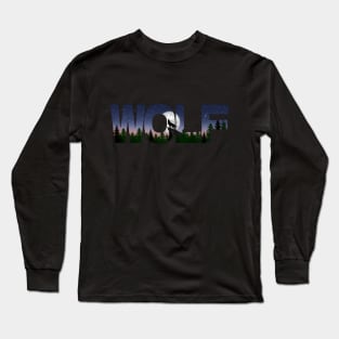 Crying Wolf Long Sleeve T-Shirt